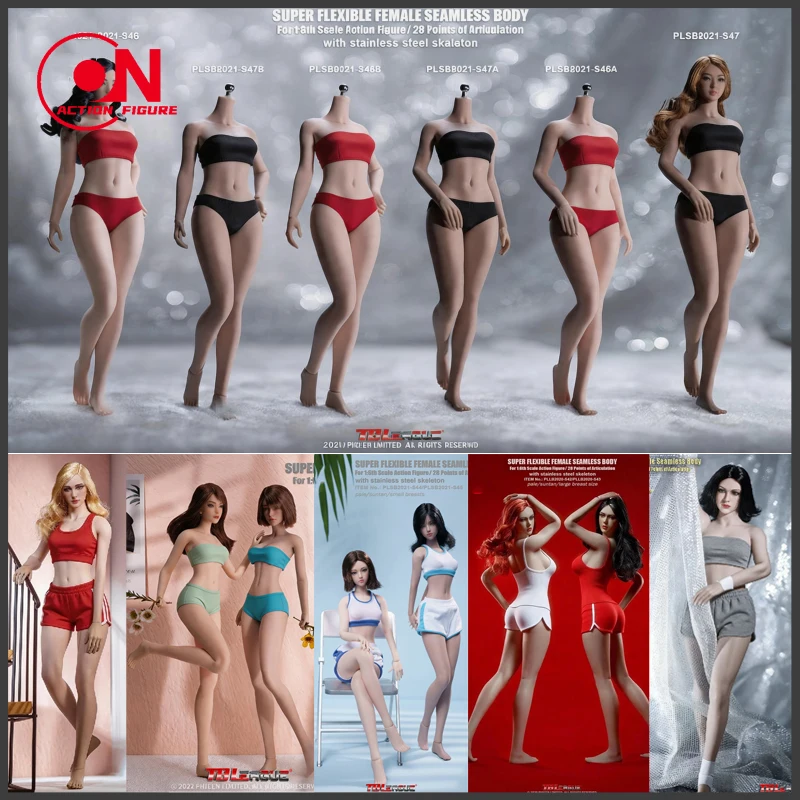TBLeague 1/6 Scale Female Super Flexible Soldier Action Figure Body 12'' Suntan Pale Seamless Body Dolls with Steel Skeleton
TBLeague 1/6 Scale Female Super Flexible Soldier Action Figure Body 12'' Suntan Pale Seamless Body Dolls with Steel Skeleton