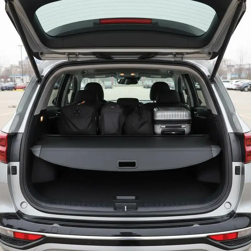 Rear Trunk Security Shade 2023-2025 For Kia Sportage Storage Organization Luggage Privacy Protection 5-Seater Leather Texture Vehicle Interior Accessory Adjustable Retractable Design Custom Fit Utility Item
Rear Trunk Security Shade 2023-2025 For Kia Sportage Storage Organization Luggage Privacy Protection 5-Seater Leather Texture Vehicle Interior Accessory Adjustable Retractable Design Custom Fit Utility Item