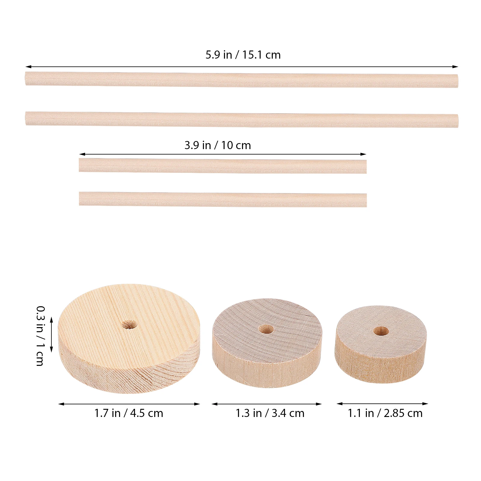 1 set Unpainted Wooden Wheel Stick Kit Crafts Accessories For Diy Car Decoration Party Supplies Painting Activity Family Gift
1 set Unpainted Wooden Wheel Stick Kit Crafts Accessories For Diy Car Decoration Party Supplies Painting Activity Family Gift