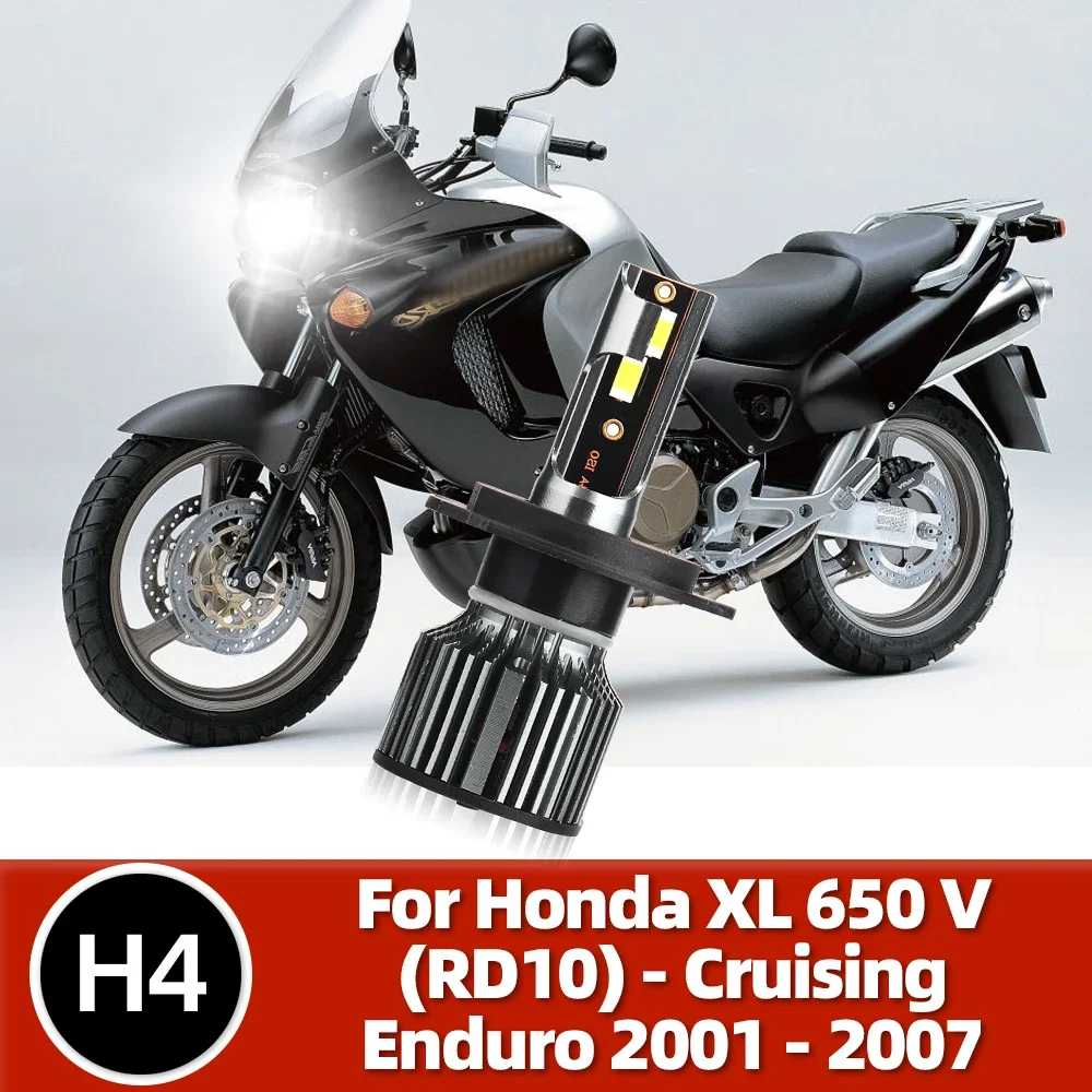 1PC Motorcycle Headlight Bulb Led 7500LM 50W 12V Headlamp H4 CSP For Honda XL 650 V (RD10) 2001 2002 2003 2004 2005 2006 2007
1PC Motorcycle Headlight Bulb Led 7500LM 50W 12V Headlamp H4 CSP For Honda XL 650 V (RD10) 2001 2002 2003 2004 2005 2006 2007