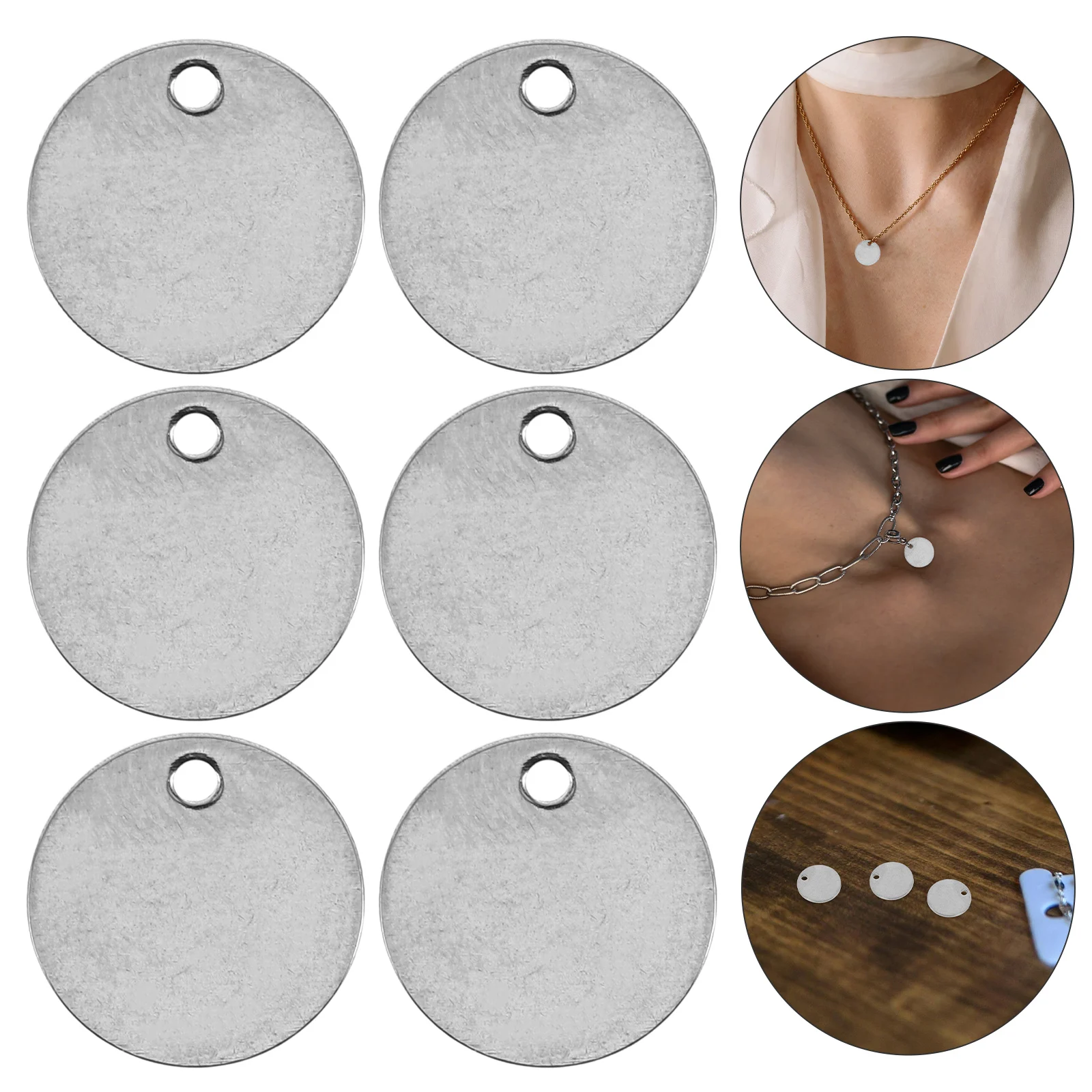 20 Pcs Stainless Steel Round Pendant Blanks Stamping Engraving Customizable Name Tags Dog ID Keychain Accessories
20 Pcs Stainless Steel Round Pendant Blanks Stamping Engraving Customizable Name Tags Dog ID Keychain Accessories