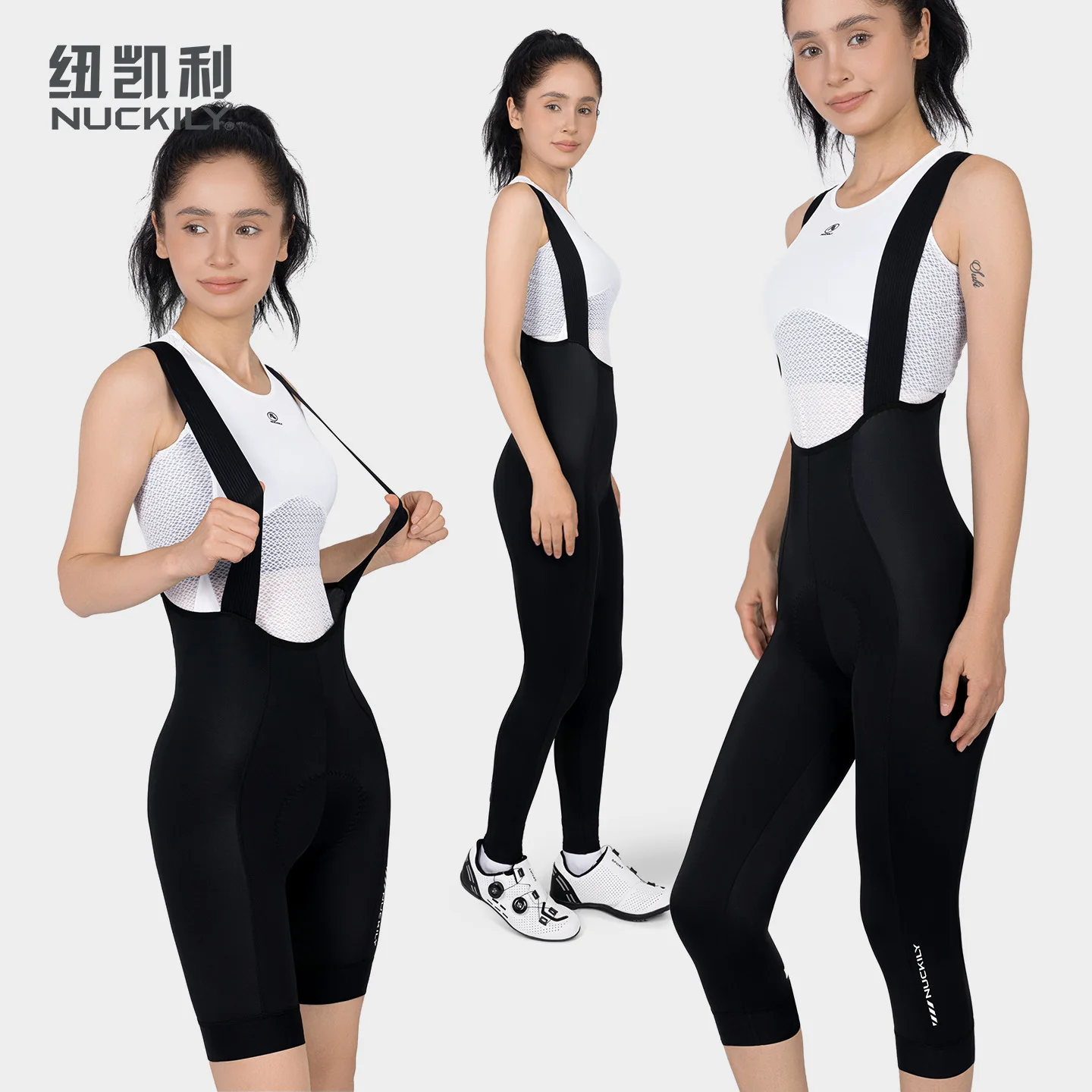 NUCKILY Women's Cycling Bib Shorts 5/7/9 Length 3D 8H Padded Bike Tights Breathable Quick Dry Reflective MTB Road Bicycle Pants
NUCKILY Women's Cycling Bib Shorts 5/7/9 Length 3D 8H Padded Bike Tights Breathable Quick Dry Reflective MTB Road Bicycle Pants