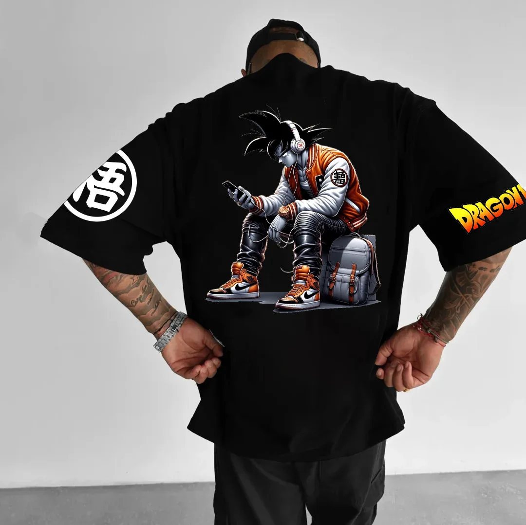Oversized Dragon Ball Goku Unisex Cotton T-shirt 2026 Summer Harajuku Anime Print Y2K Hip-hop Casual Short Sleeved Top Tee
Oversized Dragon Ball Goku Unisex Cotton T-shirt 2026 Summer Harajuku Anime Print Y2K Hip-hop Casual Short Sleeved Top Tee