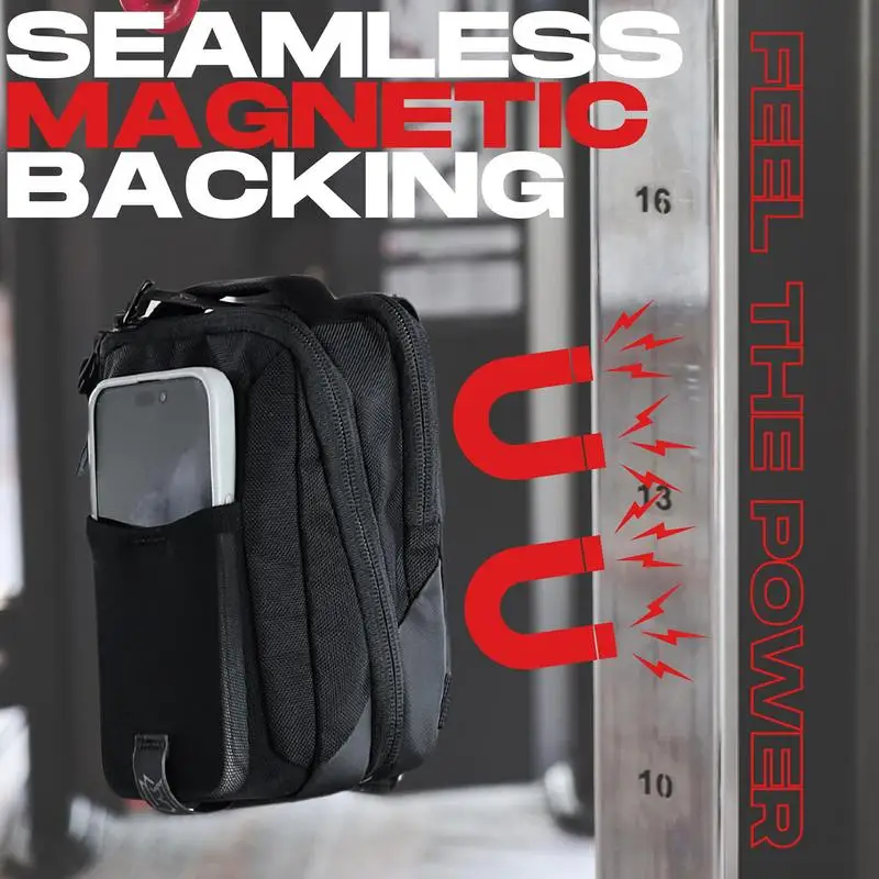 Magnetic Gym Bag for Men and Women Unisex Sling Bag for Gym Waterproof Sports Accessories for Phone Headphones Cards Wallet and
Magnetic Gym Bag for Men and Women Unisex Sling Bag for Gym Waterproof Sports Accessories for Phone Headphones Cards Wallet and