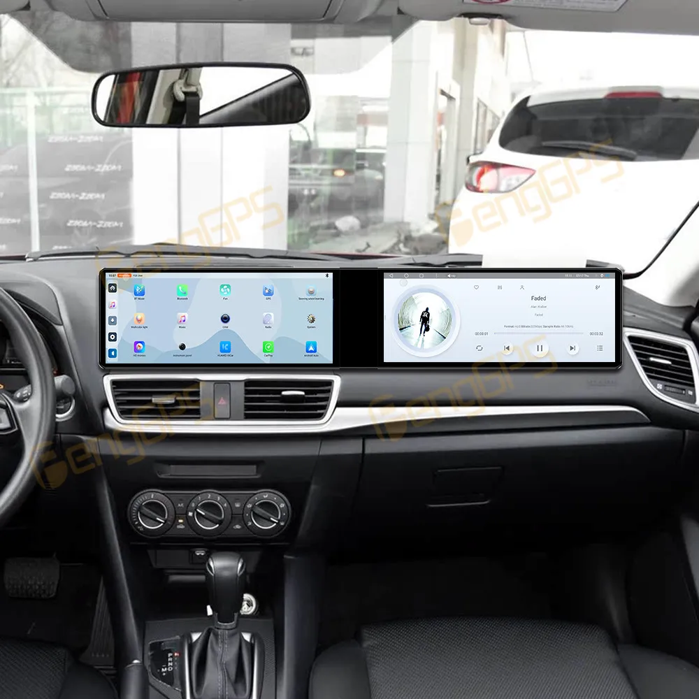 12,3-дюймовый автомобильный радиоприемник с двойным экраном Android для Mazda3 Axela 2014-2019, высокая/низкая отделка, CarPlay, видео, GPS-навигация, стерео головное устройство
12,3-дюймовый автомобильный радиоприемник с двойным экраном Android для Mazda3 Axela 2014-2019, высокая/низкая отделка, CarPlay, видео, GPS-навигация, стерео головное устройство