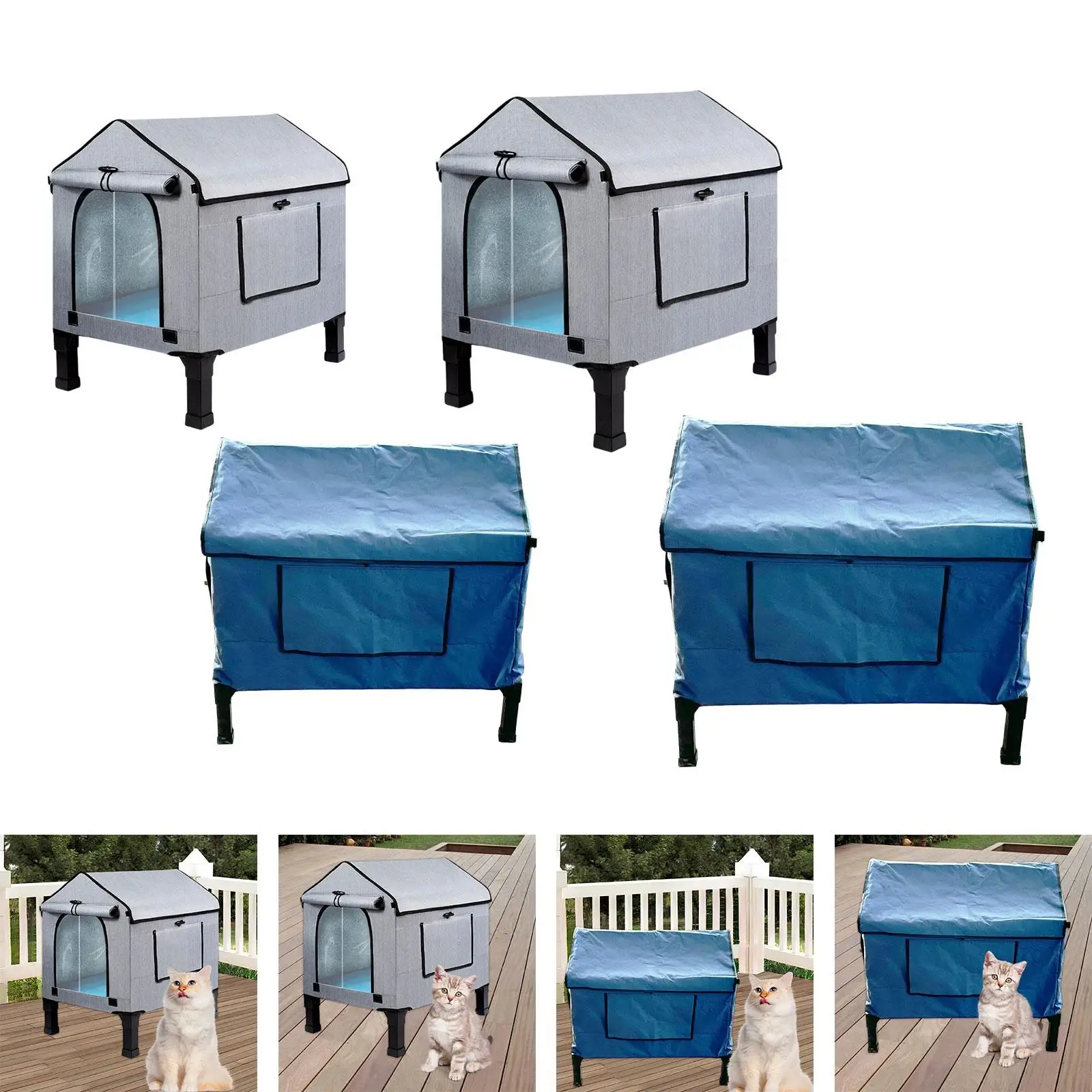 Уличный кошачий домик с подогревом, ферменный кошачий укрытие, защита от атмосферных воздействий, ветрозащитный с грелками, дом для кошек на крыльце, снаружи
Уличный кошачий домик с подогревом, ферменный кошачий укрытие, защита от атмосферных воздействий, ветрозащитный с грелками, дом для кошек на крыльце, снаружи