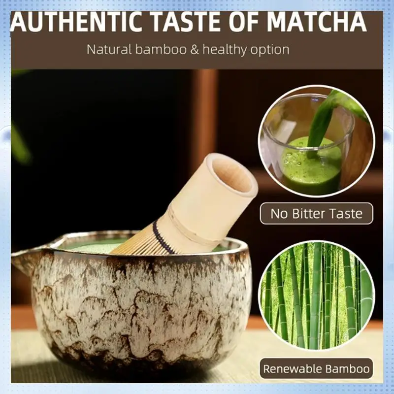 AD30-Набор для чайной церемонии Matcha Essential — 6 предметов с бамбуковым венчиком и белой чашей Matcha для любителей чая
AD30-Набор для чайной церемонии Matcha Essential — 6 предметов с бамбуковым венчиком и белой чашей Matcha для любителей чая