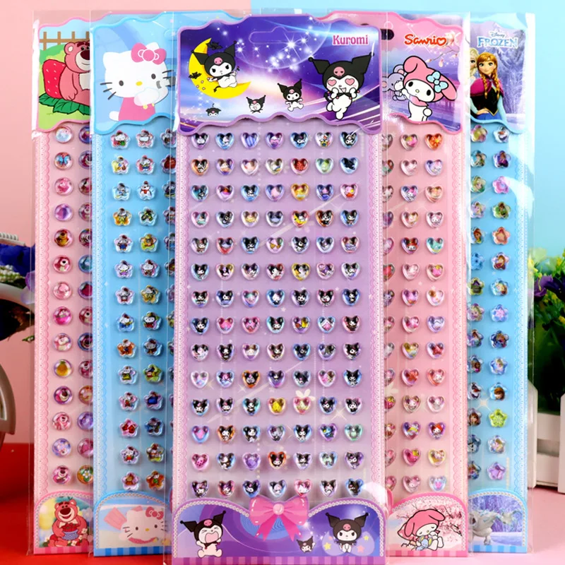 Мультяшные наклейки Sanrio Hello Kitty с 3d драгоценными камнями для детей Kuromi My Melody 98, длинная карта, бриллиантовая наклейка для детей и девочек, милая игрушка в подарок
Мультяшные наклейки Sanrio Hello Kitty с 3d драгоценными камнями для детей Kuromi My Melody 98, длинная карта, бриллиантовая наклейка для детей и девочек, милая игрушка в подарок