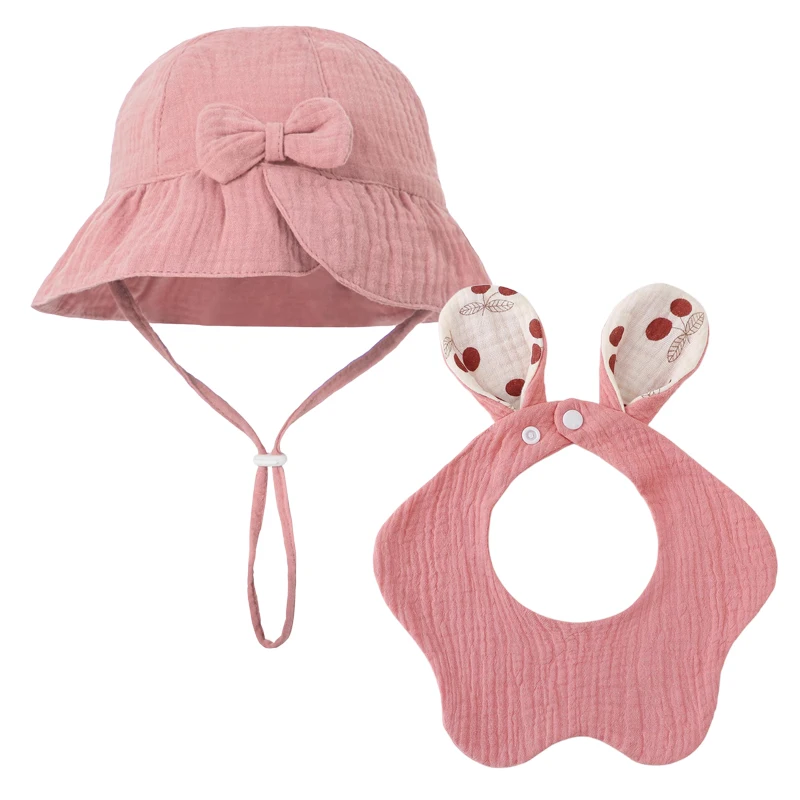 2pcs Baby Girl Set Cute Bowknot Summer Panama Baby Hat Cotton Feeding Drool Bandana Bibs Kids Accessories Children Fishing Hats
2pcs Baby Girl Set Cute Bowknot Summer Panama Baby Hat Cotton Feeding Drool Bandana Bibs Kids Accessories Children Fishing Hats