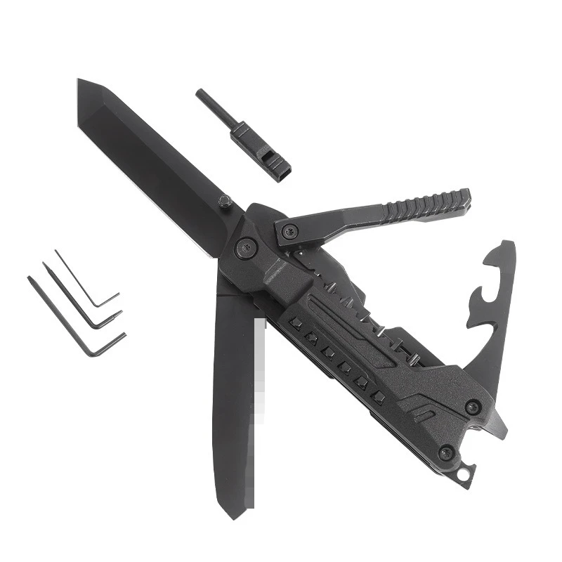Outdoor Camping Stainless Steel Folding Knife Survival High Hardness Portable and Multi-purpose Tactical Knife
Outdoor Camping Stainless Steel Folding Knife Survival High Hardness Portable and Multi-purpose Tactical Knife