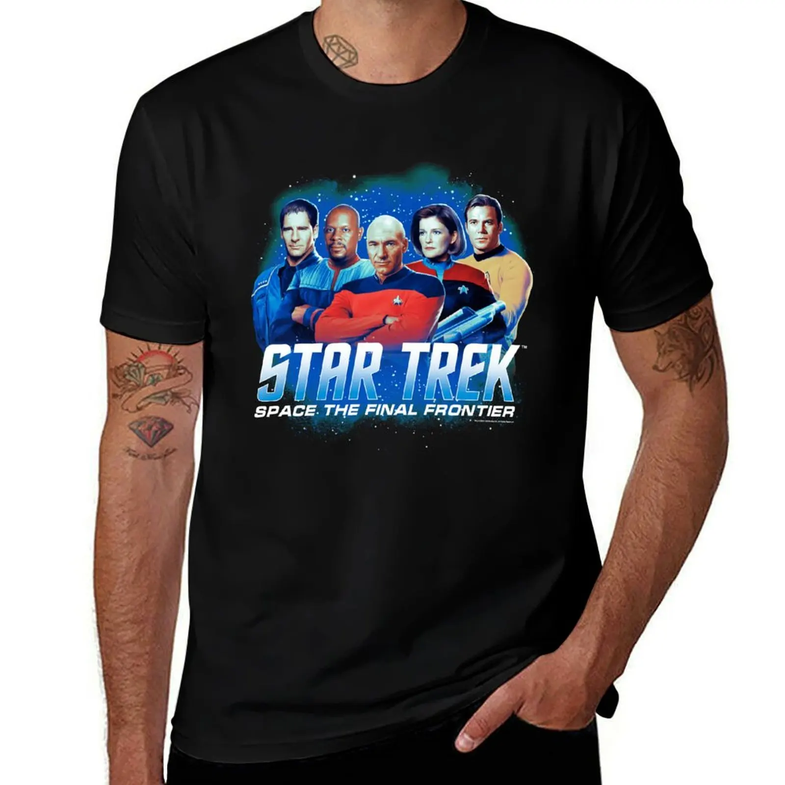 Star Trek The Captains Of Past Ships T-Shirt cotton graphic tees anime clothes Aesthetic clothing baggy shirts t shirts men
Star Trek The Captains Of Past Ships T-Shirt cotton graphic tees anime clothes Aesthetic clothing baggy shirts t shirts men