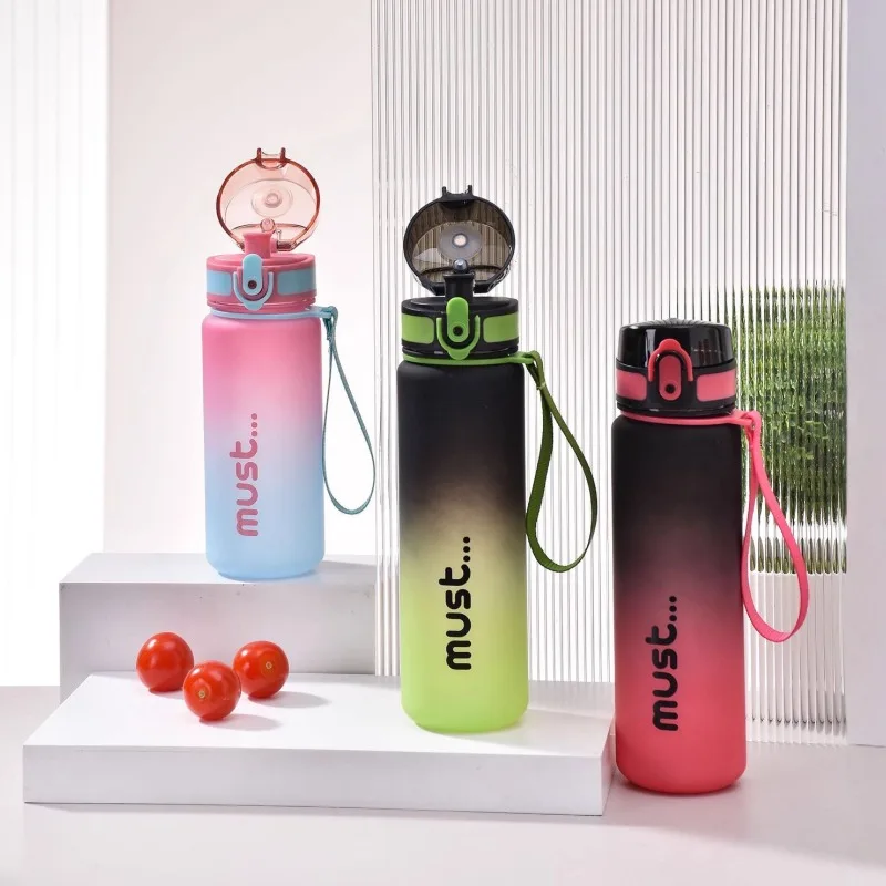 Summer Portable Sports Water Bottle Portable Cup Large Capacity for Men and Women Gradient Matte Water Jug Water Drinking Bottle
Summer Portable Sports Water Bottle Portable Cup Large Capacity for Men and Women Gradient Matte Water Jug Water Drinking Bottle