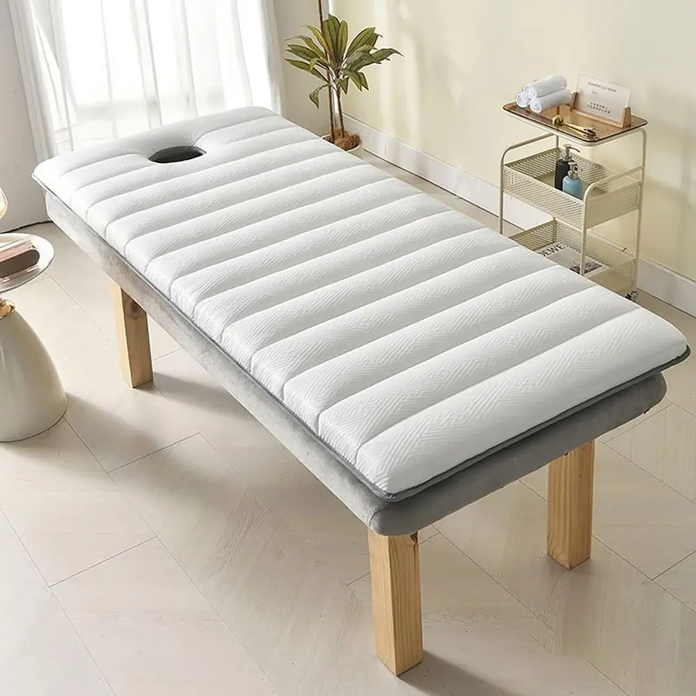 High-Density Foam Massage Table Topper with Face Hole - Non-Slip Lash Bed Mattress Pad, Thick Spa Cushion with Elastic Straps fo
High-Density Foam Massage Table Topper with Face Hole - Non-Slip Lash Bed Mattress Pad, Thick Spa Cushion with Elastic Straps fo