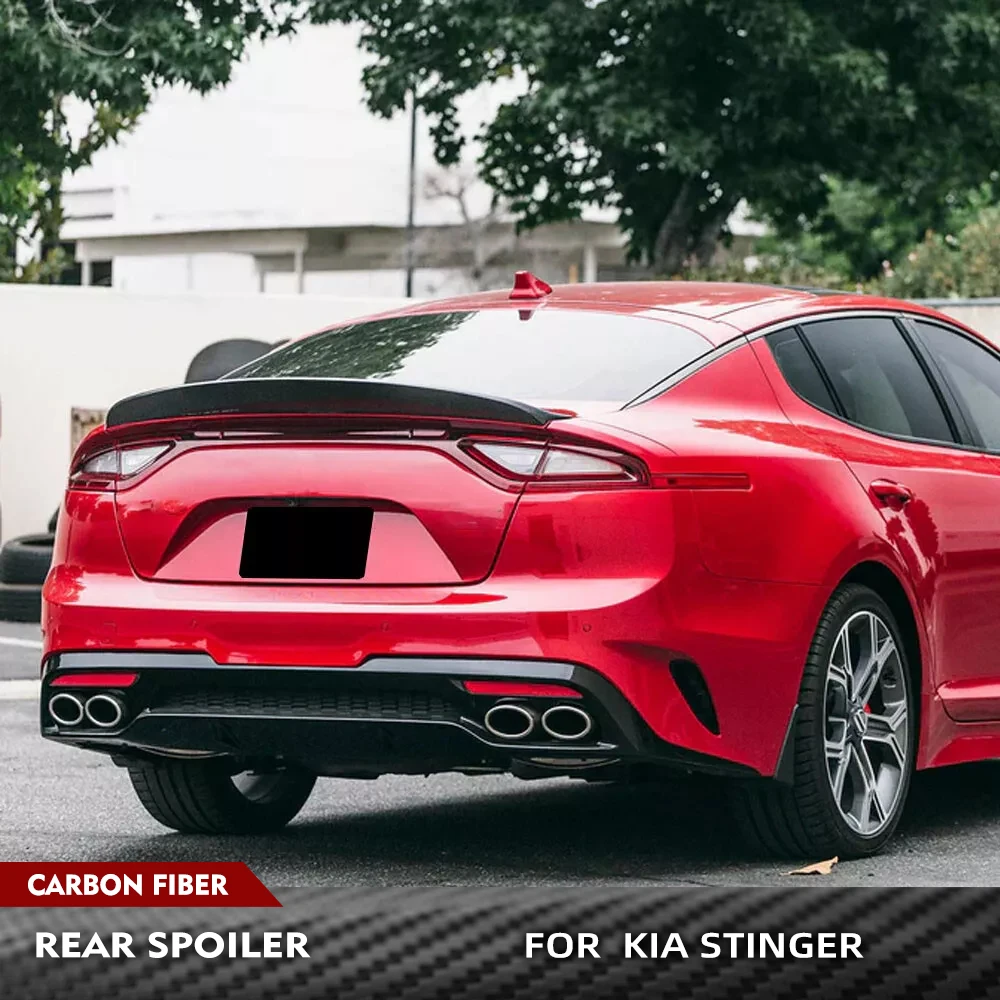 Rear Spoiler Fits For Kia Stinger 2018-2023 Rear Trunk Boot Spoiler Wing Body Kits Accessories Real Carbon Fiber Stinger Wing
Rear Spoiler Fits For Kia Stinger 2018-2023 Rear Trunk Boot Spoiler Wing Body Kits Accessories Real Carbon Fiber Stinger Wing