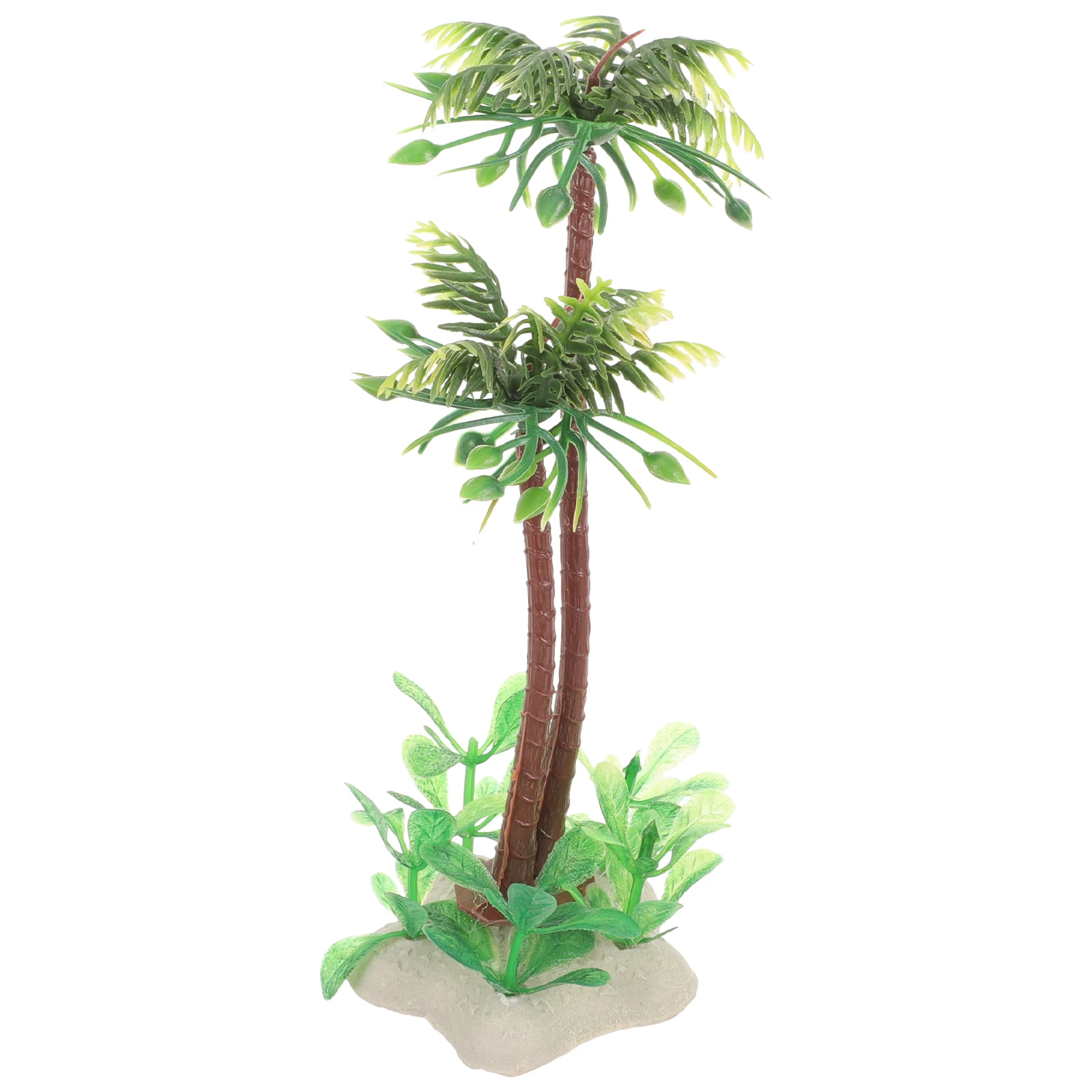 Simulated Coconut Tree Aquatic Grass Fake Plants for Aquarium Fish Tank Green Decor Lightweight Realistic Plastic decorations
Simulated Coconut Tree Aquatic Grass Fake Plants for Aquarium Fish Tank Green Decor Lightweight Realistic Plastic decorations