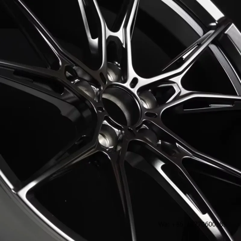 WHEELBOSS Wholesale Matte Black Wheels Aftermarket Alloy Wheels 1 Piece Forged Wheel for BMW
WHEELBOSS Wholesale Matte Black Wheels Aftermarket Alloy Wheels 1 Piece Forged Wheel for BMW