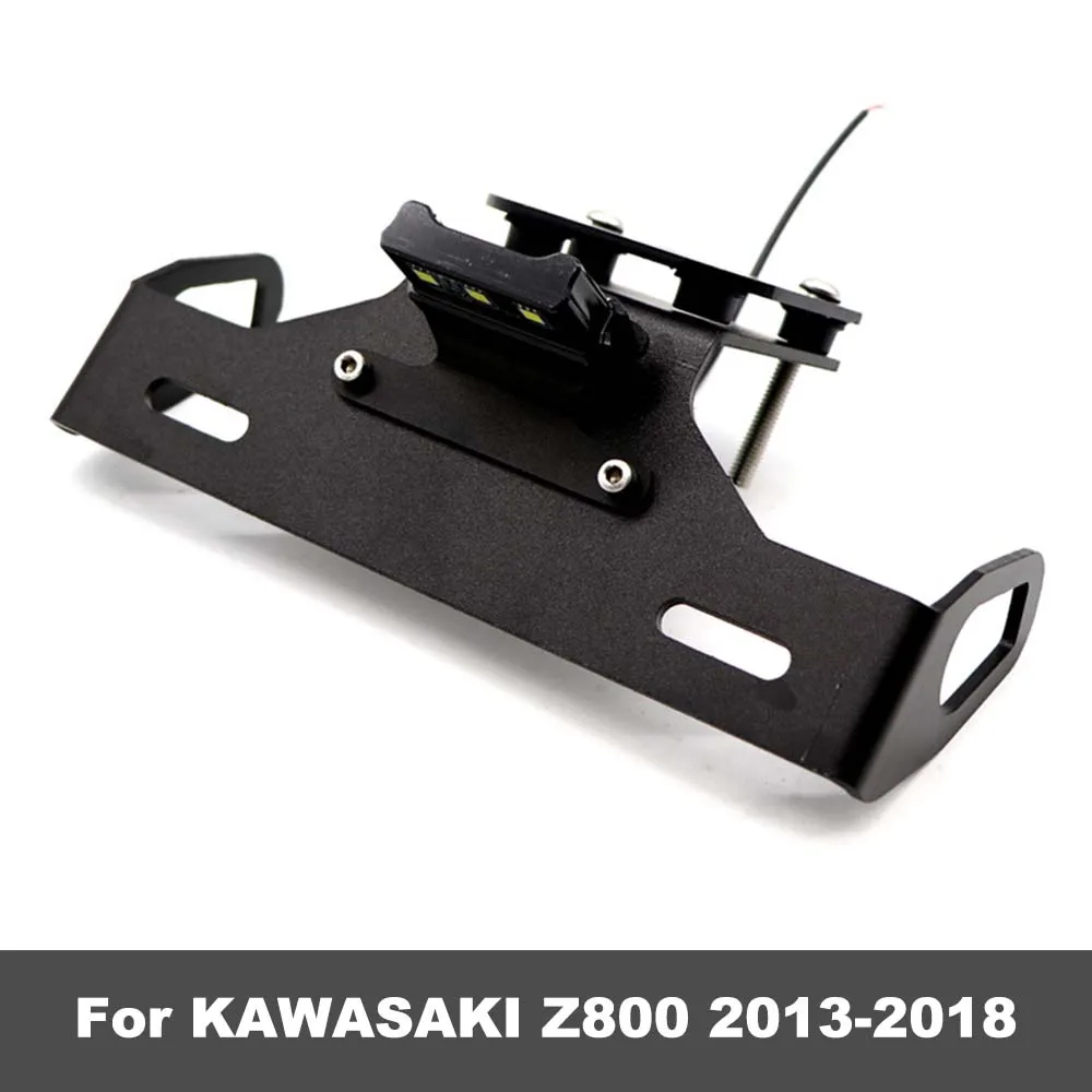 Motorcycle Modified Foldable Rear License Plate Holder with Light,Fender Eliminator Accessories Fits For KAWASAKI Z800 2018-2013
Motorcycle Modified Foldable Rear License Plate Holder with Light,Fender Eliminator Accessories Fits For KAWASAKI Z800 2018-2013