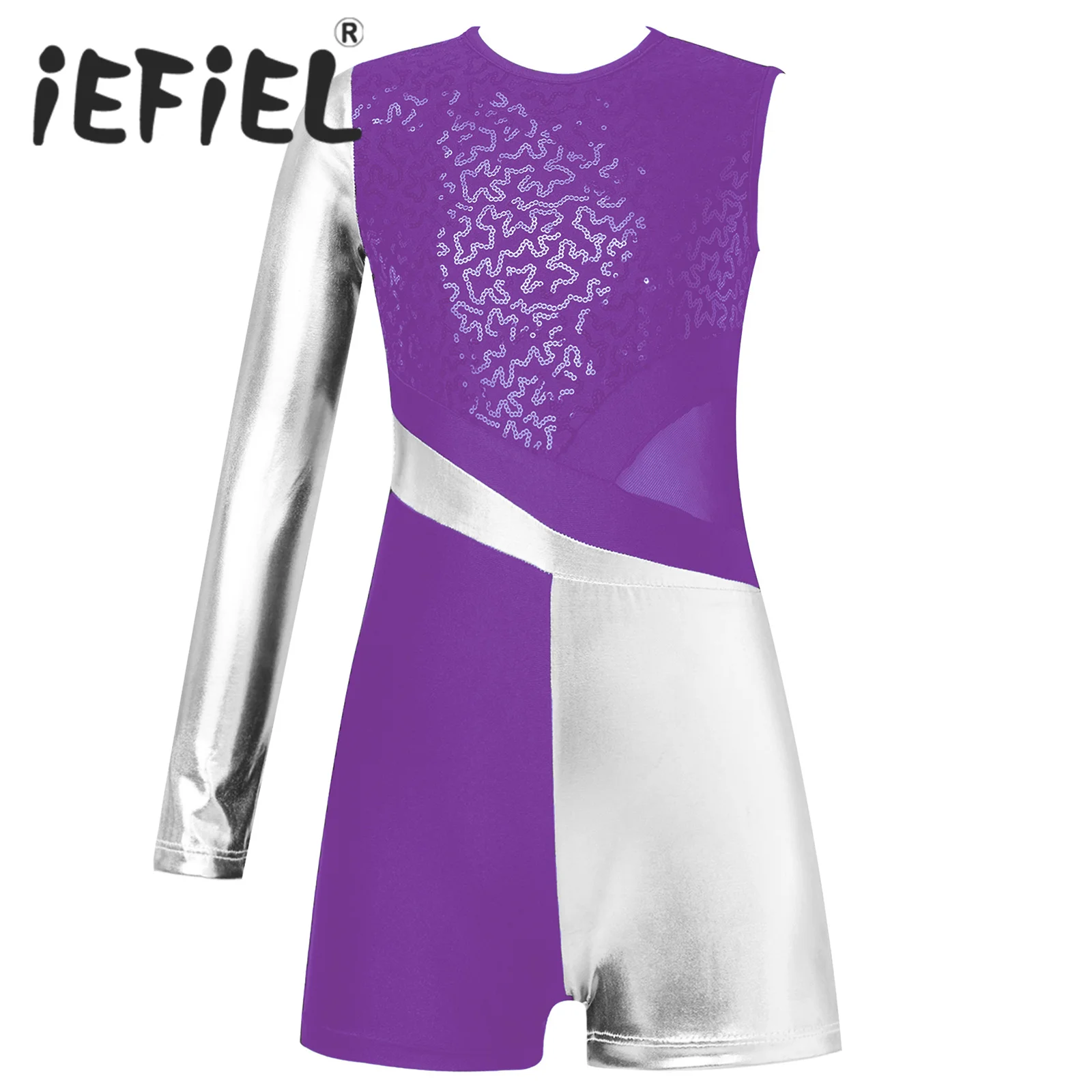 Kids Girls Ballet Gymnastics Leotard Glitter Sequins Hollow Back Ballerina Costume Stage Performance Skating Dance Bodysuit
Kids Girls Ballet Gymnastics Leotard Glitter Sequins Hollow Back Ballerina Costume Stage Performance Skating Dance Bodysuit
