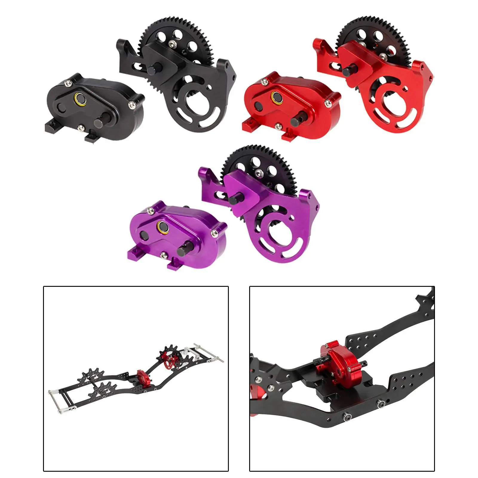 1:10 RC автомобиль Замена передней металлической коробки передач RC коробка передач спереди и сзади для SCX10 i II 90046 Capra TRX4 запасные части
1:10 RC автомобиль Замена передней металлической коробки передач RC коробка передач спереди и сзади для SCX10 i II 90046 Capra TRX4 запасные части
