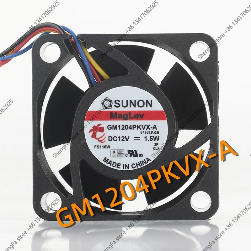 Cooling Fan Original Sunon DC 12V 1.5W AC EC 4020 4CM 4-wire Suspension Maglev Bearing Quiet GM1204PKVX-A
Cooling Fan Original Sunon DC 12V 1.5W AC EC 4020 4CM 4-wire Suspension Maglev Bearing Quiet GM1204PKVX-A
