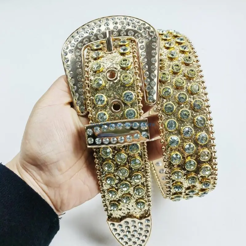 X7XB Spring Summer Cowboy Bling Bling Rhinestones Belt Full Diamond Belt for Adult
X7XB Spring Summer Cowboy Bling Bling Rhinestones Belt Full Diamond Belt for Adult