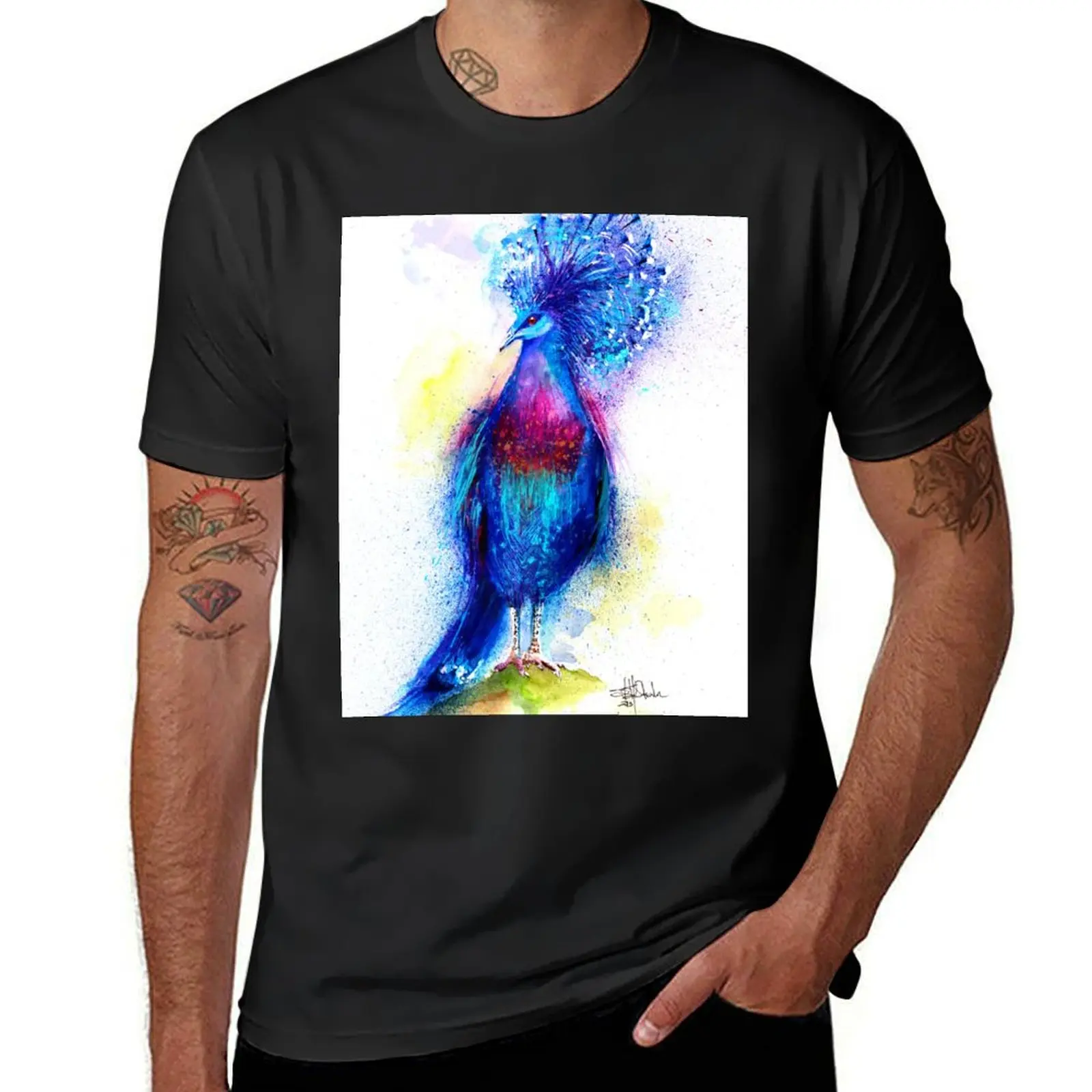 Blue Crowned Pigeon T-Shirt kawaii clothes sports fans sweat oversized oversized t shirt men
Blue Crowned Pigeon T-Shirt kawaii clothes sports fans sweat oversized oversized t shirt men