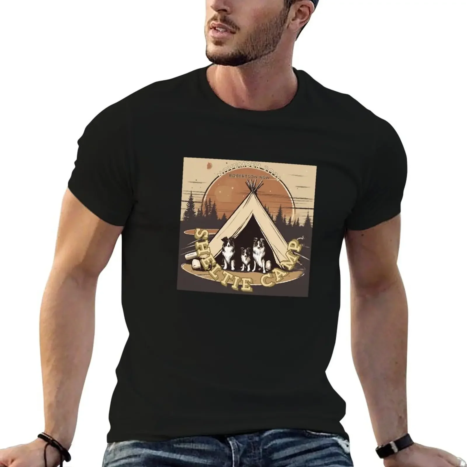 Camping Shelties T-Shirt graphic shirts street wear heavyweight t shirts for men
Camping Shelties T-Shirt graphic shirts street wear heavyweight t shirts for men