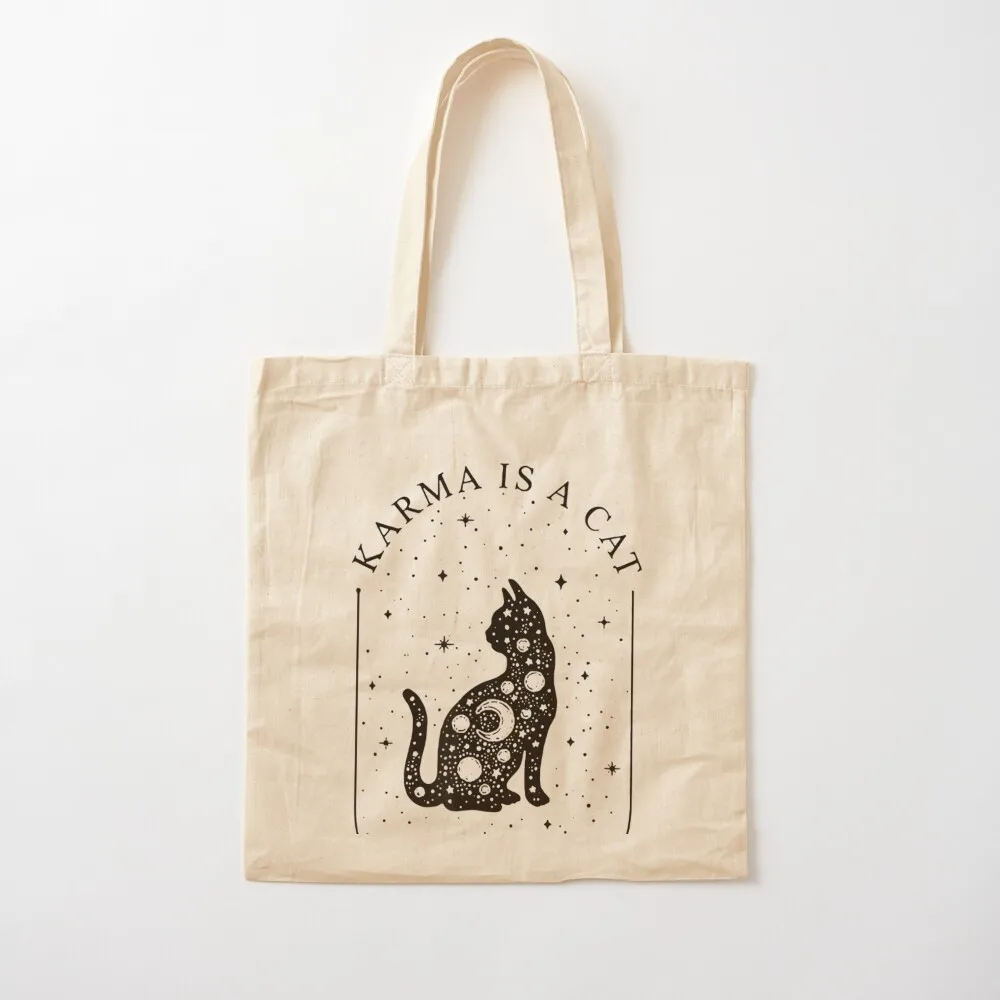 Karma Is A Cat Purring In My Lap Tote Bag eco pack tote bag women Canvas Tote Bag
Karma Is A Cat Purring In My Lap Tote Bag eco pack tote bag women Canvas Tote Bag
