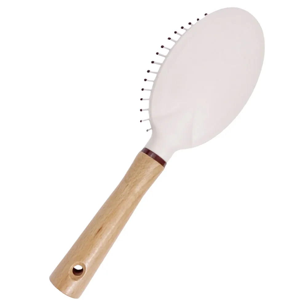 Comb Hair Brush Scalp Massage Portable Soft Bristles Plastic Detangler Curly Travel Large Wooden Handle Logo Print
Comb Hair Brush Scalp Massage Portable Soft Bristles Plastic Detangler Curly Travel Large Wooden Handle Logo Print