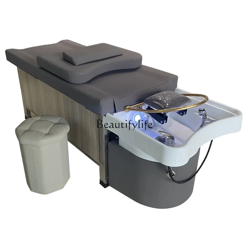 Stainless steel hair treatment shampoo bed barber shop special beauty salon water circulation
Stainless steel hair treatment shampoo bed barber shop special beauty salon water circulation