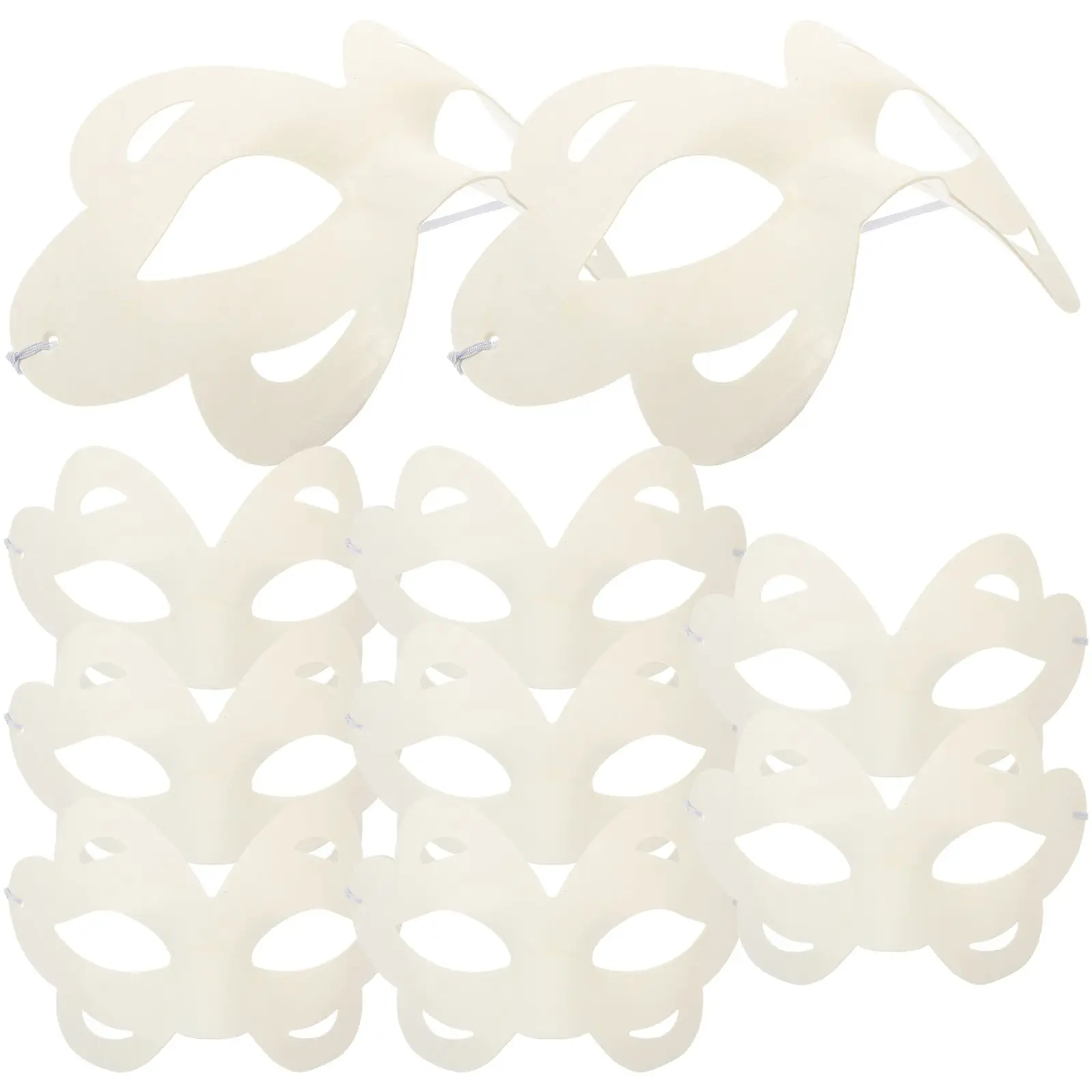 10 Pcs Blank Masks Unpainted DIY Paper Masquerade Mask for Kids Adults to Decorate at Festive School Party Cosplay
10 Pcs Blank Masks Unpainted DIY Paper Masquerade Mask for Kids Adults to Decorate at Festive School Party Cosplay