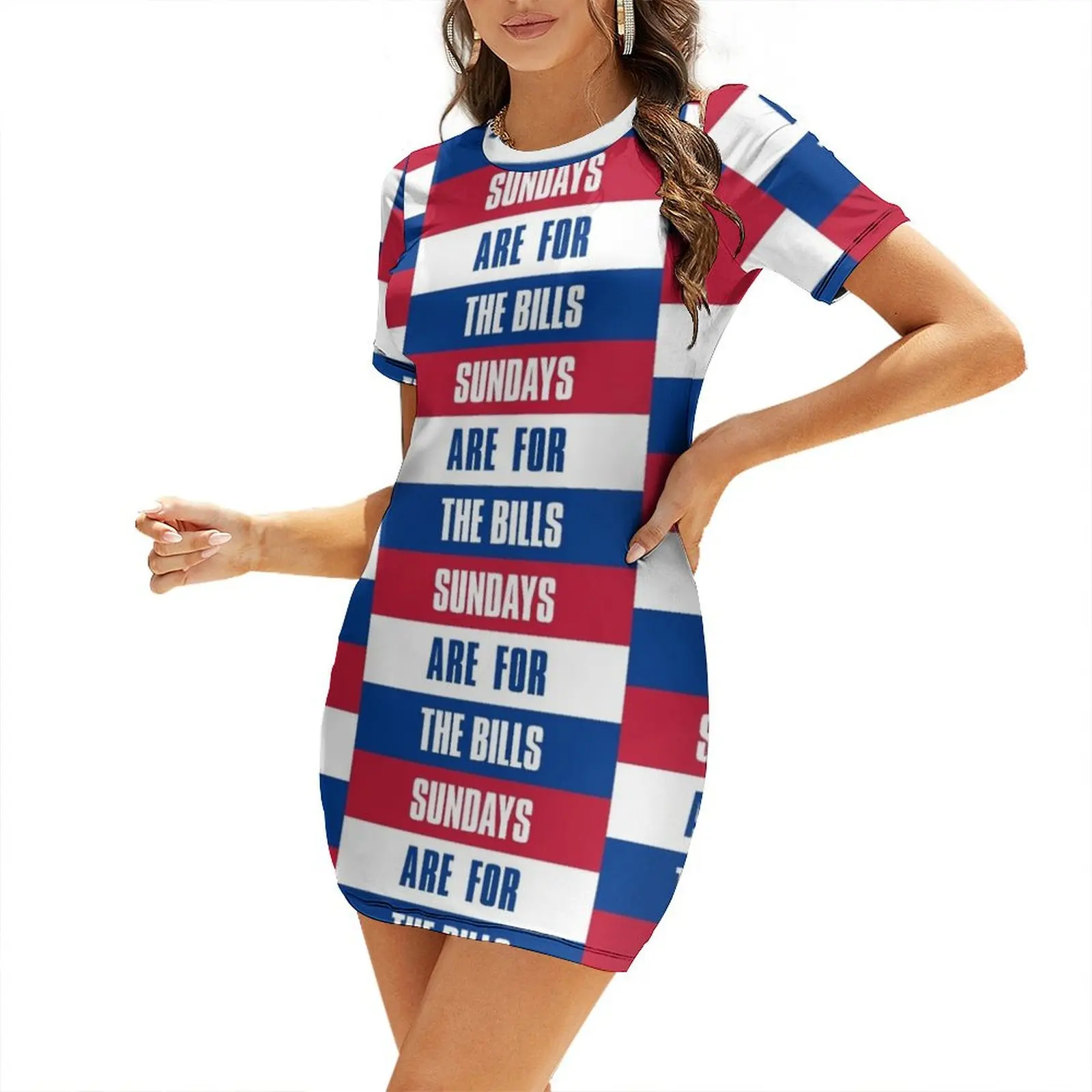Sundays are for The Bills, Buffalo Football Short Sleeved Dress summer clothes for women dress korean style beach dresses
Sundays are for The Bills, Buffalo Football Short Sleeved Dress summer clothes for women dress korean style beach dresses