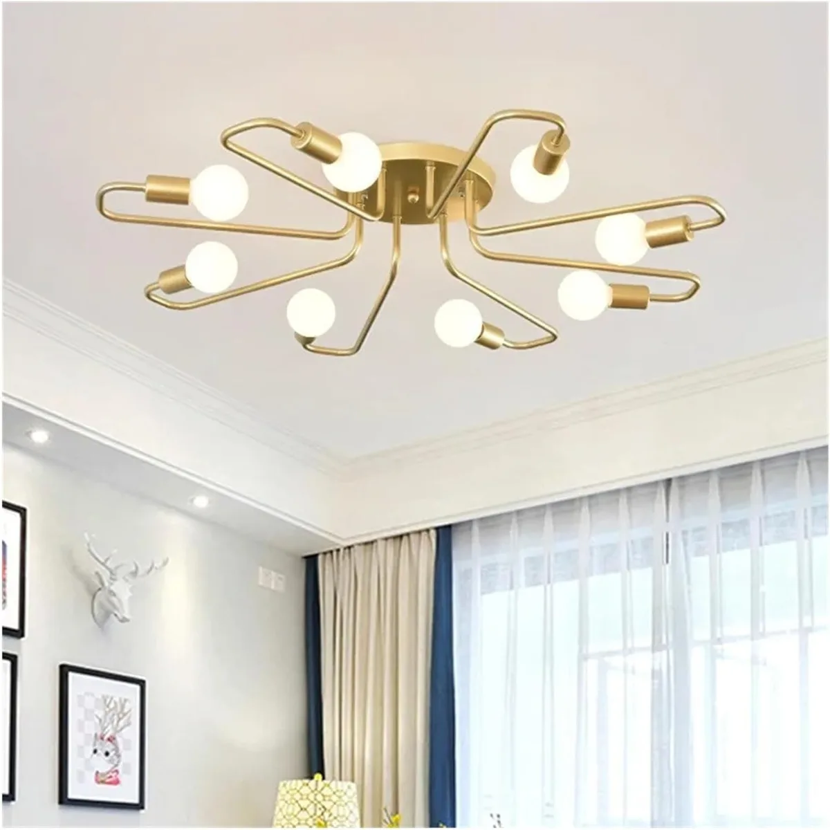 JOYINLED Chandelier, Modern LED Ceiling Chandelier Multi-Head Hanging Lamp Gold Black White for Dining Room Living Rooms Bedroom
JOYINLED Chandelier, Modern LED Ceiling Chandelier Multi-Head Hanging Lamp Gold Black White for Dining Room Living Rooms Bedroom