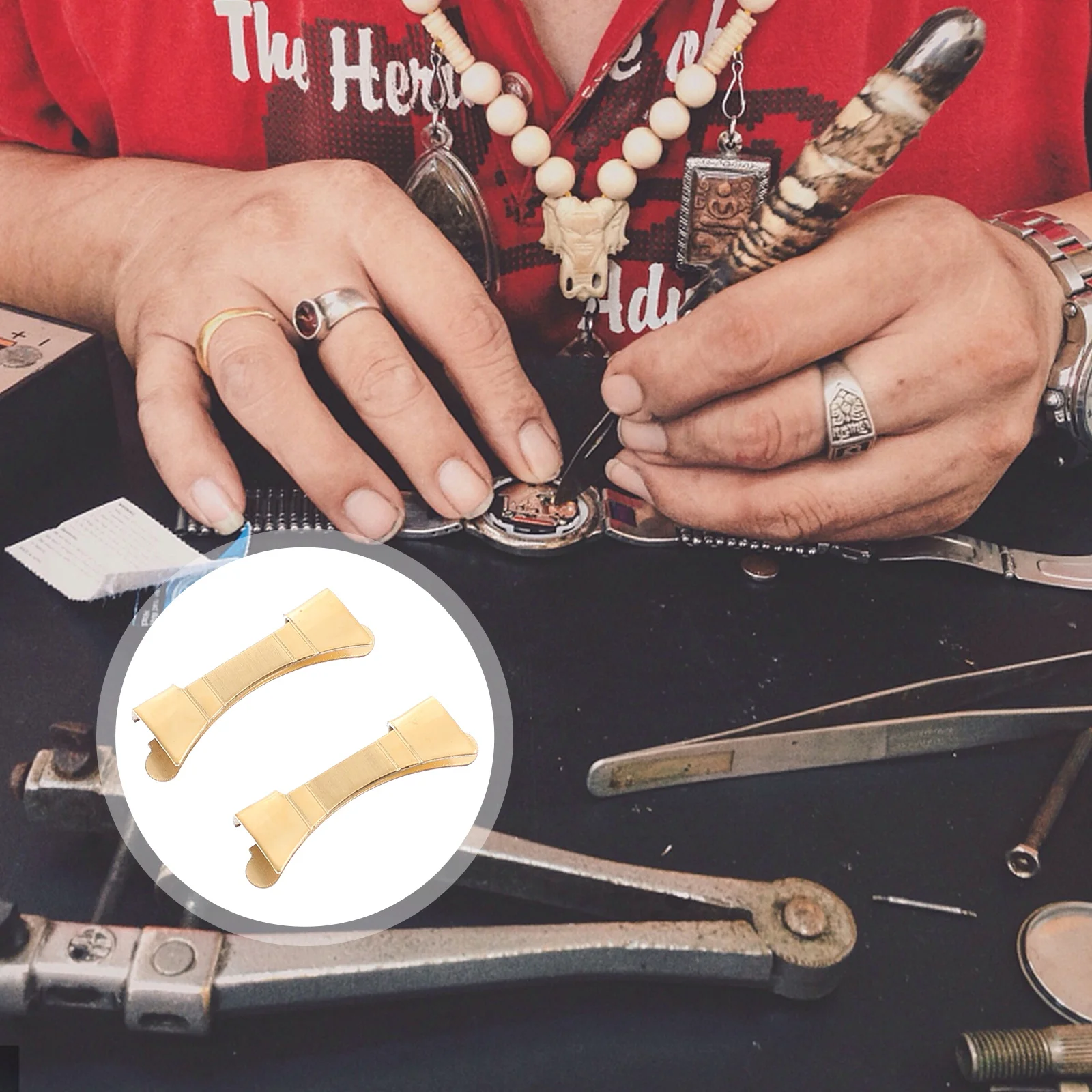 Curved End Link Watch Stainless Steel Strap Fork Diy Watchband Parts Man Connectors
Curved End Link Watch Stainless Steel Strap Fork Diy Watchband Parts Man Connectors