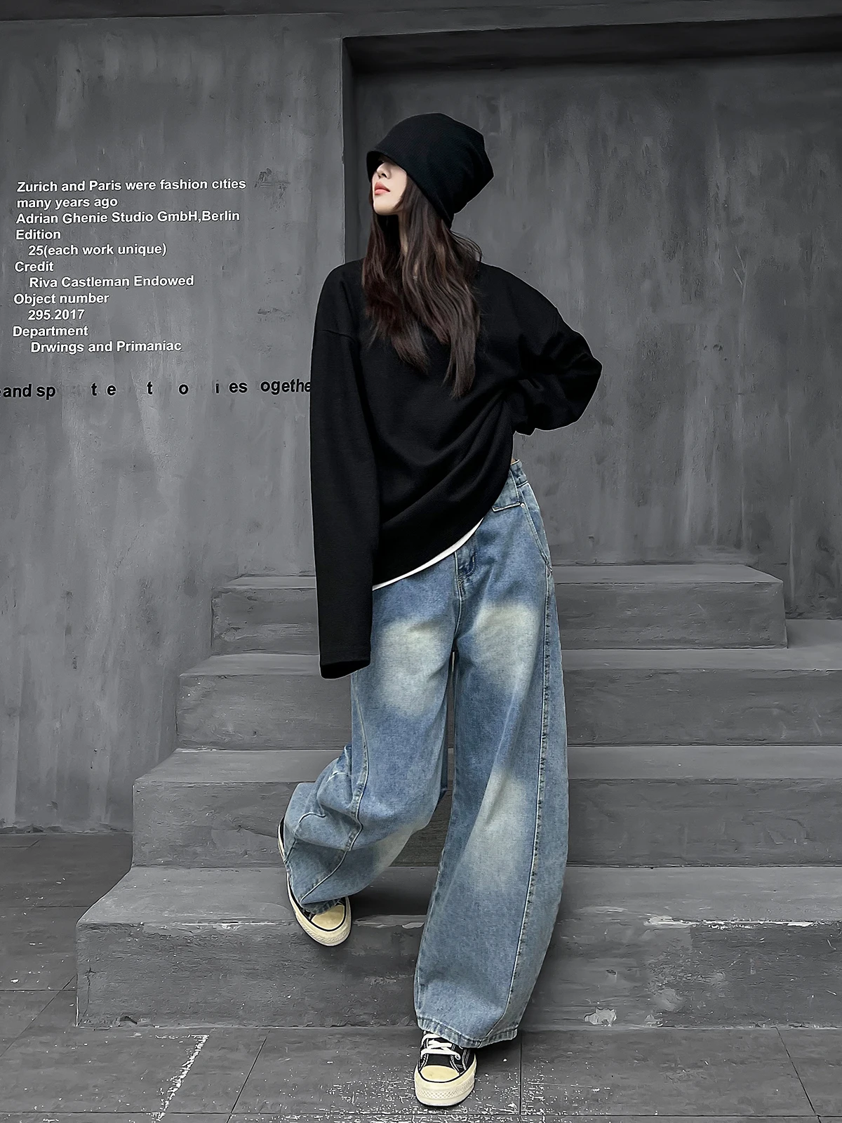 M-Home Trendy Sportswear Set for Women Spring 2026 Long Sleeve Sweatshirt And Straight Leg Jeans Two Piece Set Street Style P...
M-Home Trendy Sportswear Set for Women Spring 2026 Long Sleeve Sweatshirt And Straight Leg Jeans Two Piece Set Street Style P...