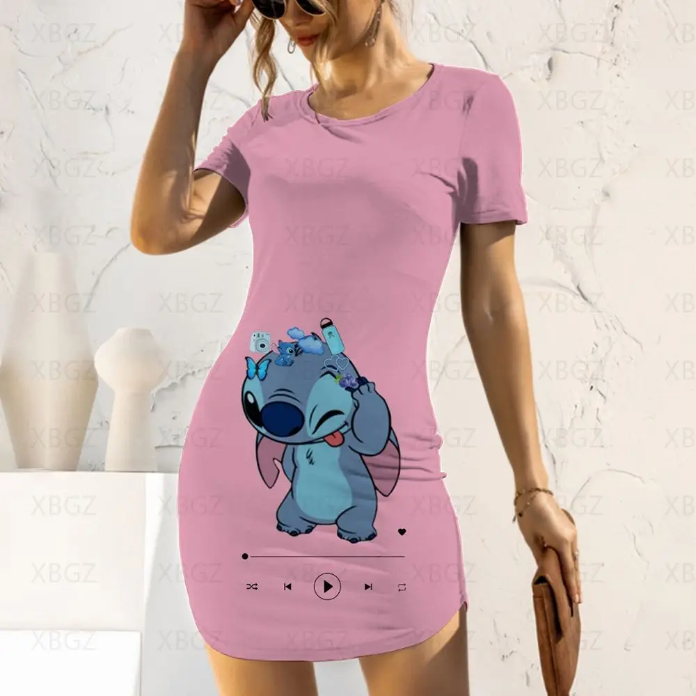 Stitch Prom Dresses Print Elegant Women Tight Evening Cartoon Summer Woman 2024 Fashion Bodycon Dress Mini Sexy Disney Clothes
Stitch Prom Dresses Print Elegant Women Tight Evening Cartoon Summer Woman 2024 Fashion Bodycon Dress Mini Sexy Disney Clothes