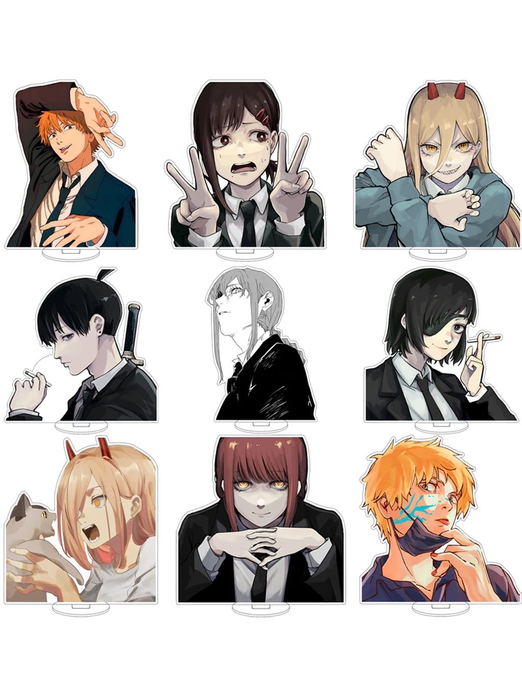 16CM Anime Chainsaw Man Denji Makima Power Pochita Hayakawa Aki Higashiyama Kobeni Cos Acrylic Figure Stand Ornaments Goods Gift
16CM Anime Chainsaw Man Denji Makima Power Pochita Hayakawa Aki Higashiyama Kobeni Cos Acrylic Figure Stand Ornaments Goods Gift
