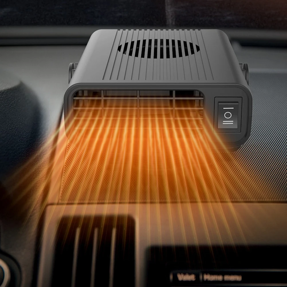 Portable Car Heater Fan Adjustable Black Ice Defogger Vehicle Warmer 360° Heat Dissipation Compact Lightweight Car Camping 
Portable Car Heater Fan Adjustable Black Ice Defogger Vehicle Warmer 360° Heat Dissipation Compact Lightweight Car Camping