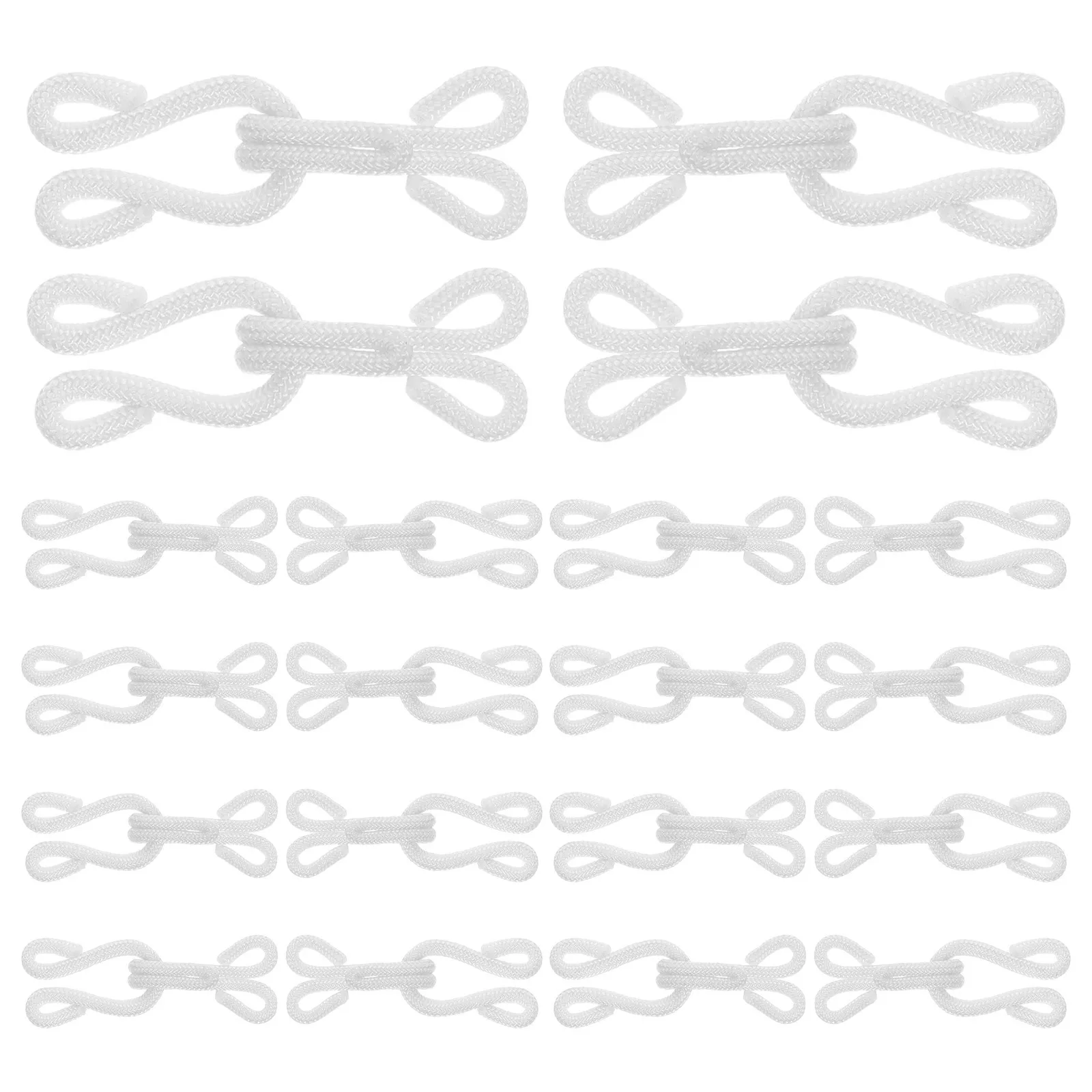 20 Sets Metal Sewing Hook and Eye Closures Invisible Bra Hooks 37Mm Replacement for DIY Garment Repair Pants Skirt Fasteners
20 Sets Metal Sewing Hook and Eye Closures Invisible Bra Hooks 37Mm Replacement for DIY Garment Repair Pants Skirt Fasteners