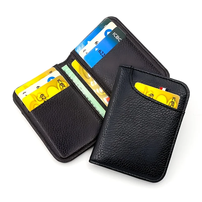 Men's new multifunctional slim card holder, ultra-thin bank card wallet, stylish and high-end card case
Men's new multifunctional slim card holder, ultra-thin bank card wallet, stylish and high-end card case