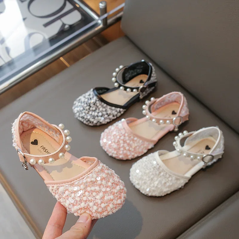 Baby Girls Princess Shoes Student Beaded Fashion Sequins Catwalk Kids Sandals Spring/Summer Stage Casual Cute and Comfortable
Baby Girls Princess Shoes Student Beaded Fashion Sequins Catwalk Kids Sandals Spring/Summer Stage Casual Cute and Comfortable