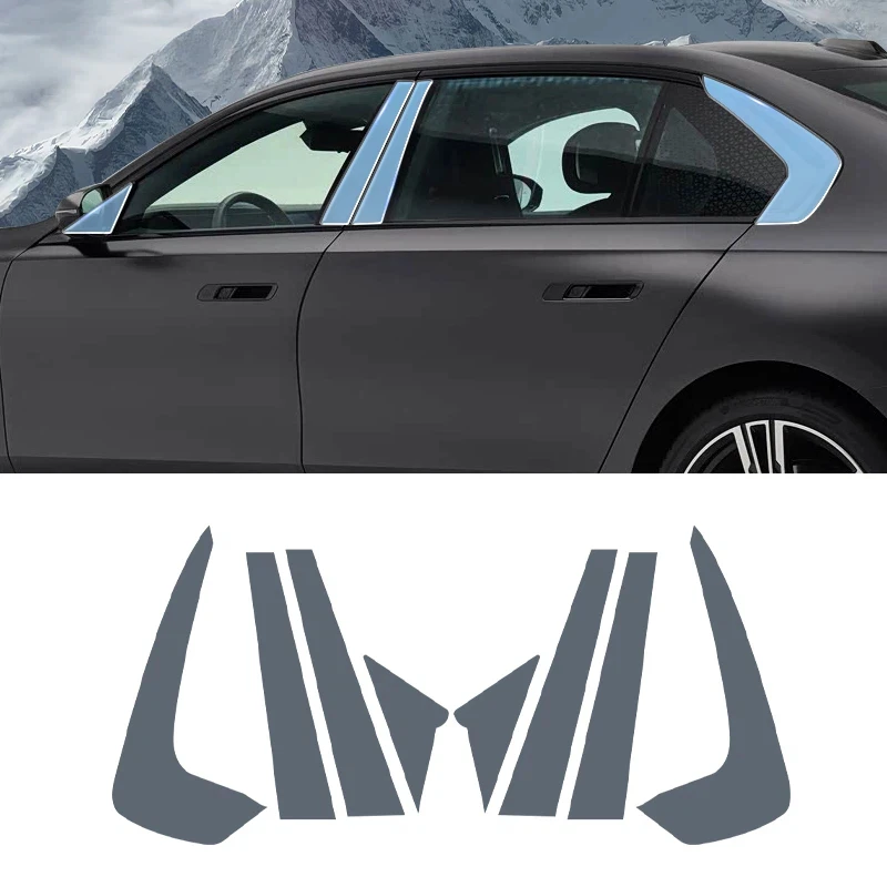 Car Door For BMW Series 7 G70 2022-2026 BC Pillar Protective Film TPU Anti-Scratch Anti-Fingerprint Vinyl Sticker Accessories
Car Door For BMW Series 7 G70 2022-2026 BC Pillar Protective Film TPU Anti-Scratch Anti-Fingerprint Vinyl Sticker Accessories