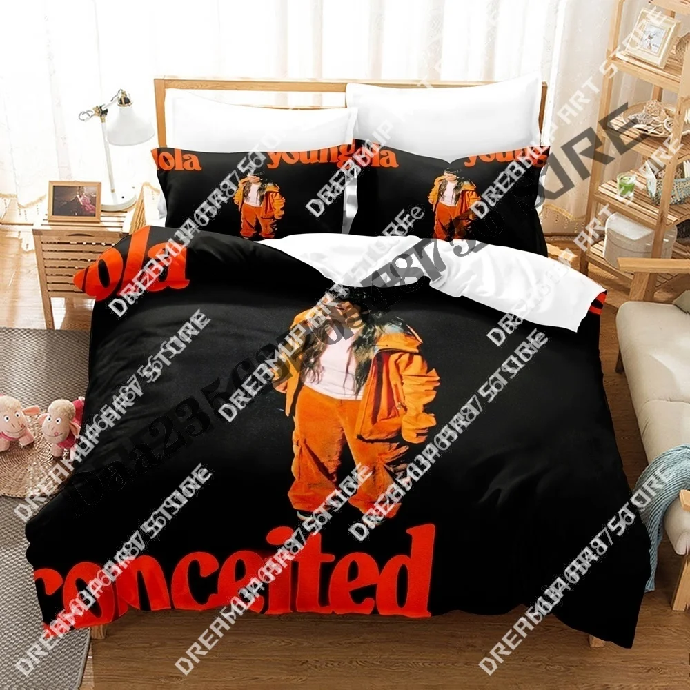 3D Print Lola Young Singer Bedding Set Twin Queen King Full Size Duvet Cover Pillowcase Bed boys girls Adult Home Textiles
3D Print Lola Young Singer Bedding Set Twin Queen King Full Size Duvet Cover Pillowcase Bed boys girls Adult Home Textiles