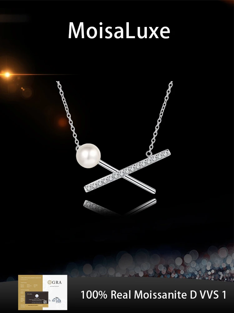 MoisaLuxe Official Store GRA Moissanite Plata Sterling 925 Silver Cross Women's Simple Pendant Necklace Jewelry For Women
MoisaLuxe Official Store GRA Moissanite Plata Sterling 925 Silver Cross Women's Simple Pendant Necklace Jewelry For Women