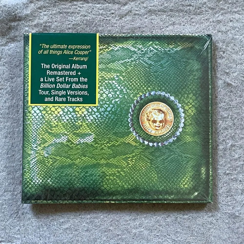 CD 'Billion Dollar Babies' Is An Early Glam Metal and Shock Rock Milestone Album. A 70s Glam Shock Rock Physical Disc.
CD 'Billion Dollar Babies' Is An Early Glam Metal and Shock Rock Milestone Album. A 70s Glam Shock Rock Physical Disc.