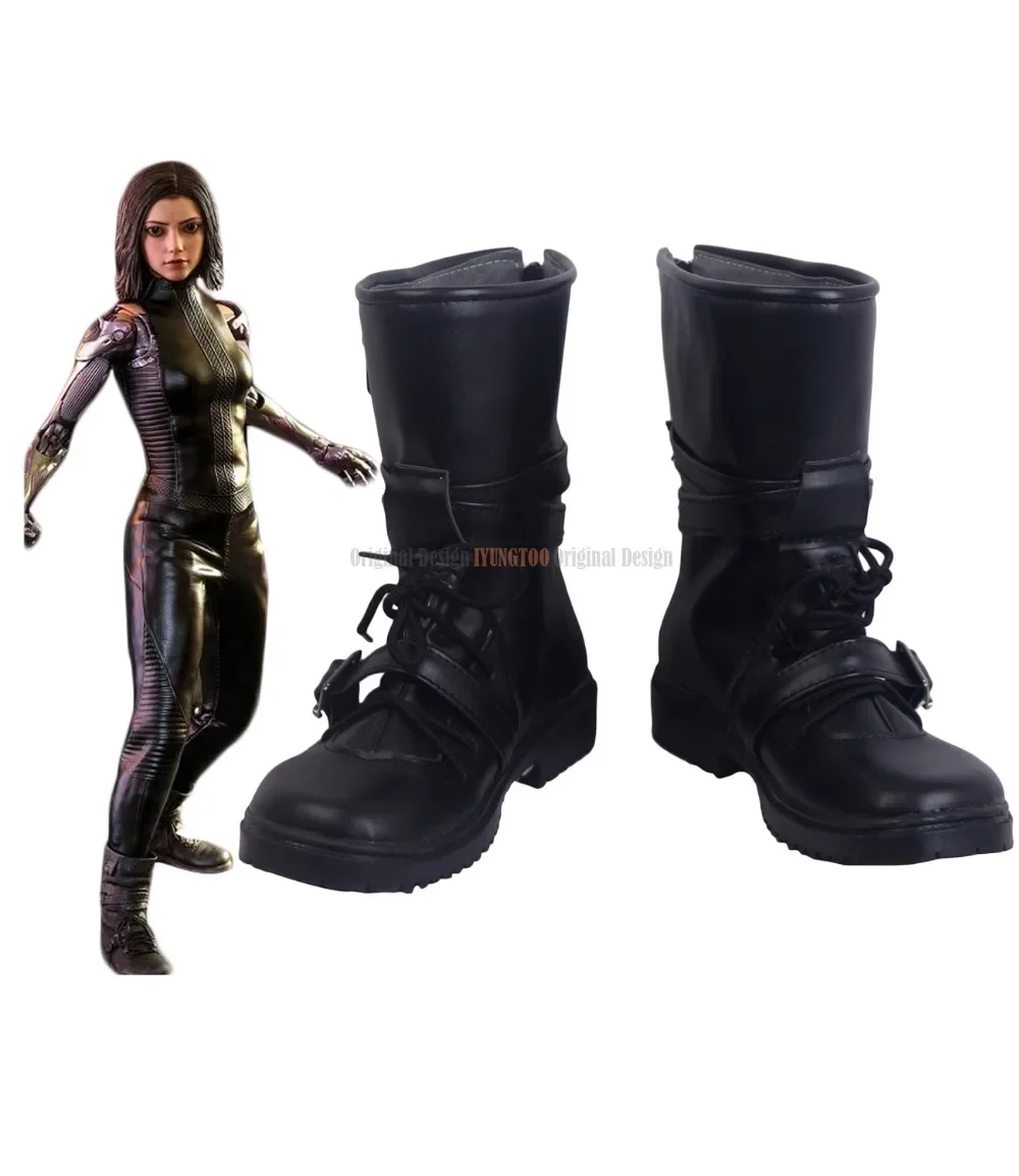 Alita Shoes Cosplay Alita: Battle Angel Alita Black Boots Cosplay Unisex Shoes Custom Made Any Size
Alita Shoes Cosplay Alita: Battle Angel Alita Black Boots Cosplay Unisex Shoes Custom Made Any Size
