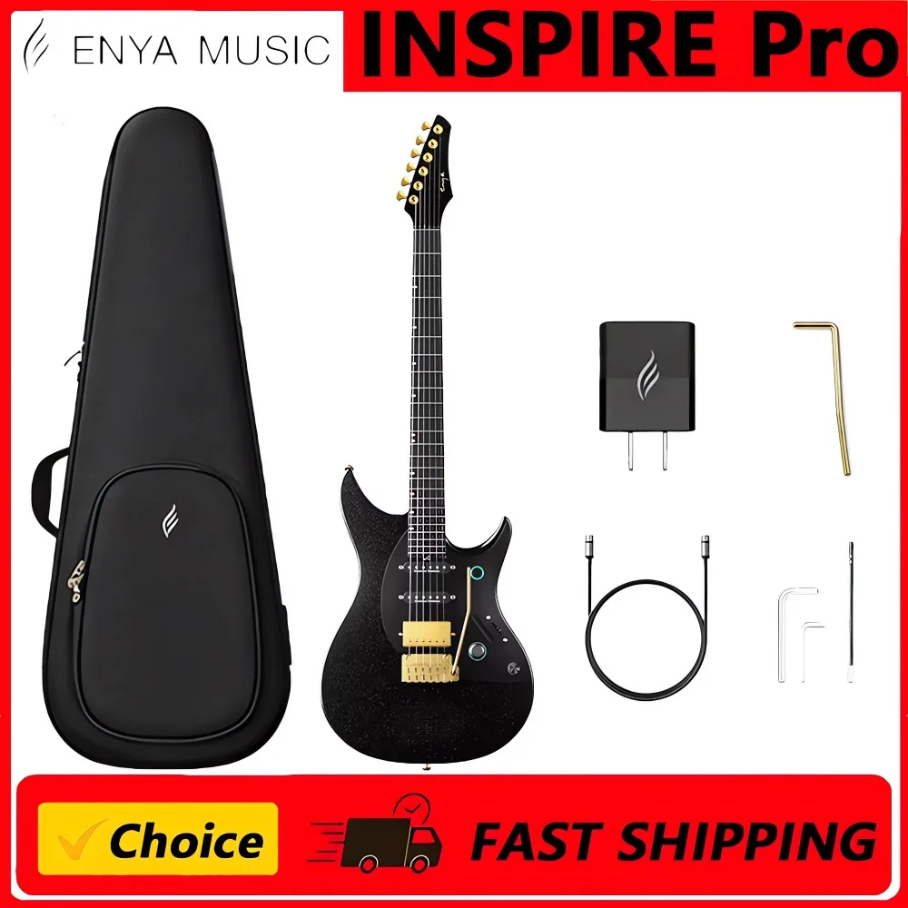 Электрогитара Enya Inspire Pro Flagship Smart со встроенными профессиональными эффектами
Электрогитара Enya Inspire Pro Flagship Smart со встроенными профессиональными эффектами
