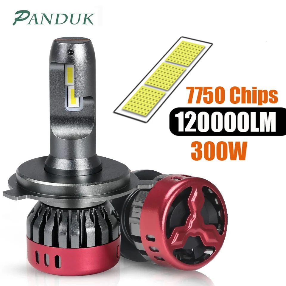 PANDUK Auto Lamps LED Chip 120000LM 300W H1 H4 H7 H8 H11 9005 HB3 9006 HB4 Car Led Headlight Bulb Fog Light 6000K Conversion Kit
PANDUK Auto Lamps LED Chip 120000LM 300W H1 H4 H7 H8 H11 9005 HB3 9006 HB4 Car Led Headlight Bulb Fog Light 6000K Conversion Kit