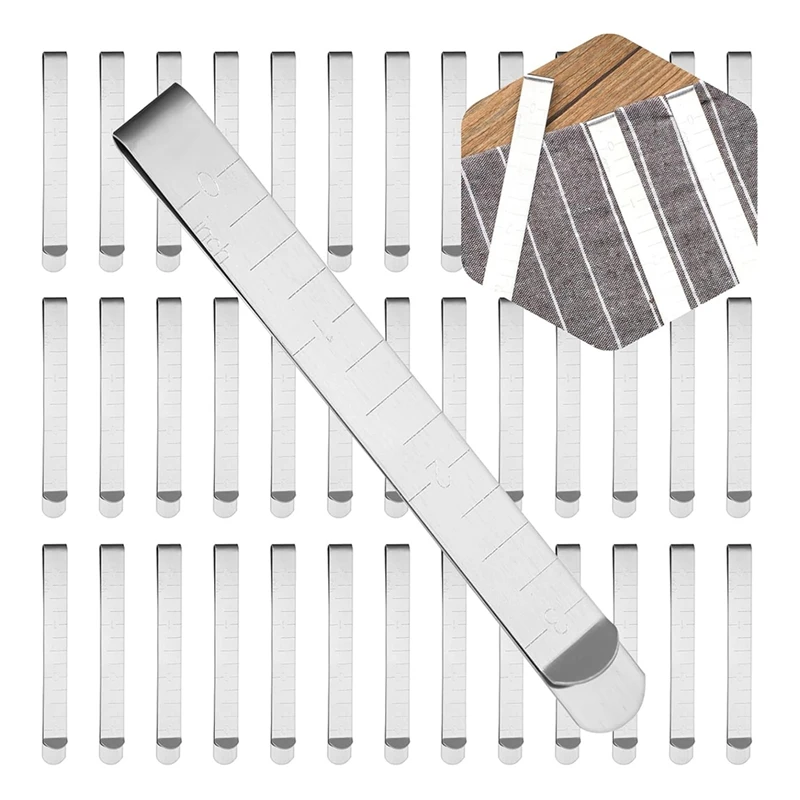 MAKE-40Pieces Sewing Clips Set,Sewing Measuring Ruler Metal Hem Sewing Tools For Sewing Quilting Pins And Marking Accessories
MAKE-40Pieces Sewing Clips Set,Sewing Measuring Ruler Metal Hem Sewing Tools For Sewing Quilting Pins And Marking Accessories