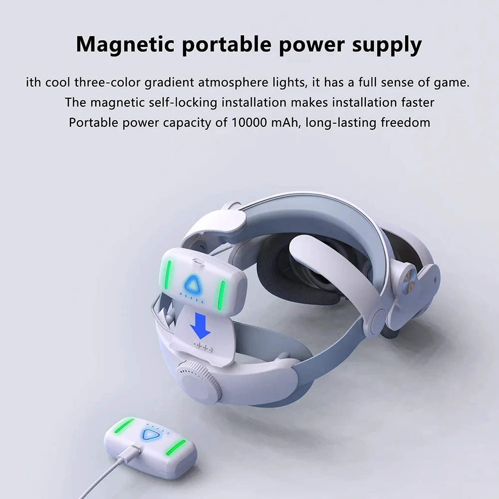 VR Elite Strap for Meta Quest 3 Fast Charging Elite Headband Alternative Upgrades Head Strap for Quest 3/3S Accessories
VR Elite Strap for Meta Quest 3 Fast Charging Elite Headband Alternative Upgrades Head Strap for Quest 3/3S Accessories